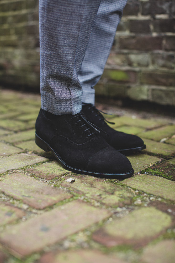 Downtown Black Suede