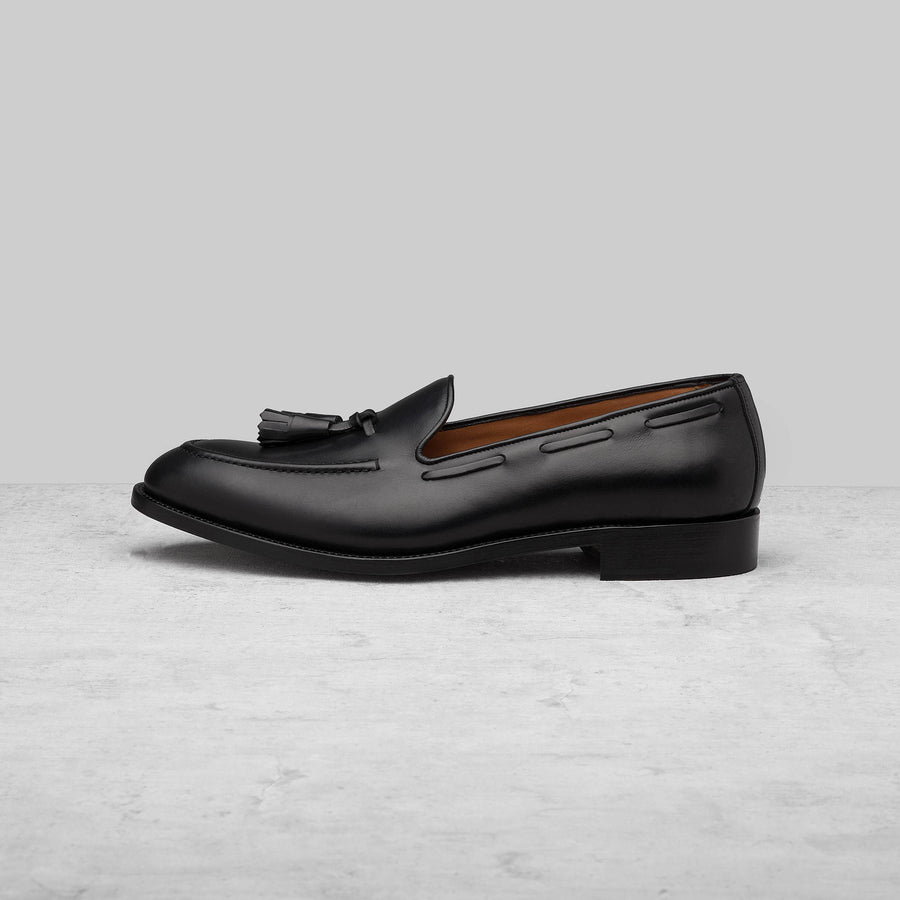 Abbey Loafer Black Leather