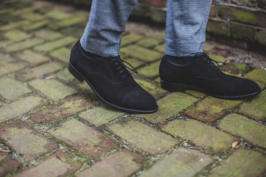 Downtown Black Suede